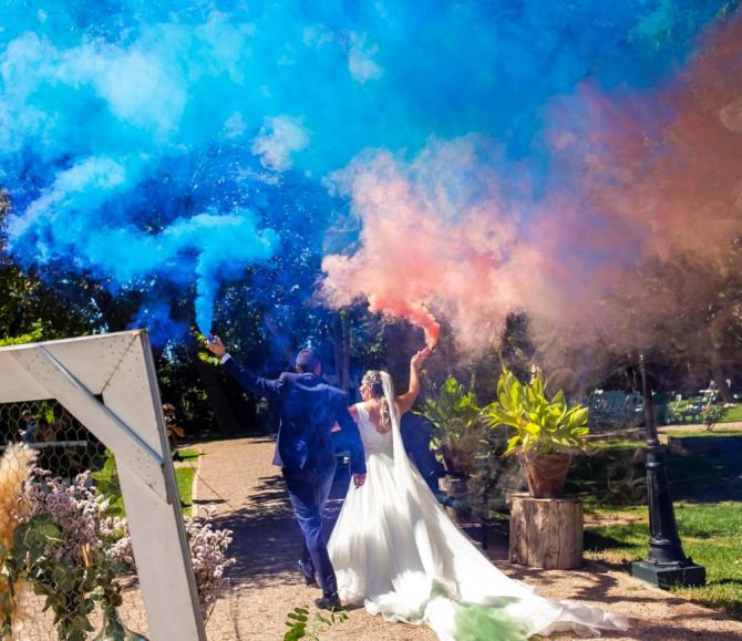 Durante una boda